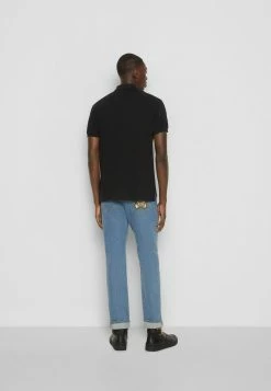 MOSCHINO UPPER BODY GARMENT - Polo Shirt - Black -MOSCHINO SHOP 00559c4e93704268a3dc393797d20f58