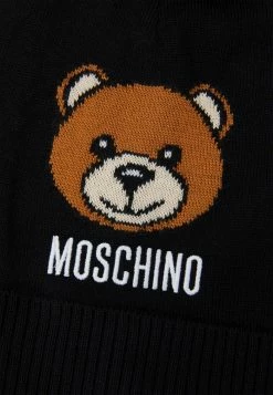 MOSCHINO KID TEEN HAT UNISEX - Beanie - Black -MOSCHINO SHOP 009ee9b5cf024a27be74261474225122