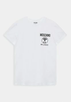 MOSCHINO ADDITION UNISEX - Print T-shirt - Optical White