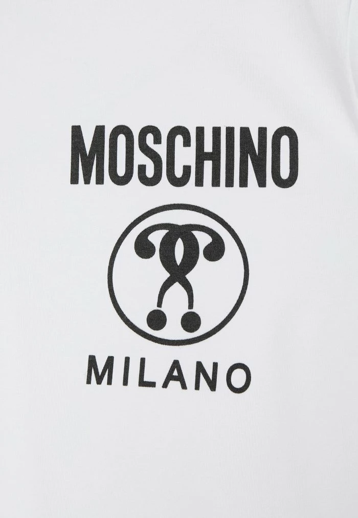 MOSCHINO ADDITION UNISEX - Print T-shirt - Optical White 3 MOSCHINO ADDITION UNISEX - Print T-shirt - Optical White - Image 3