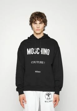 MOSCHINO Hoodie - Black -MOSCHINO SHOP 016922c6cd834944a22922ce3e02acd1