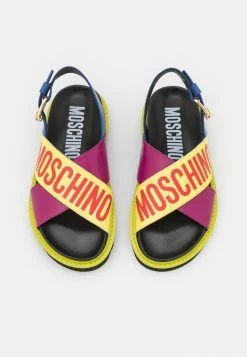 MOSCHINO Platform Sandals - Fantasy Color -MOSCHINO SHOP 01dd96d5d85543e39091c7fbaa131bde