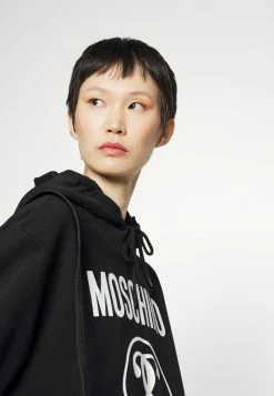 MOSCHINO DOUBLE QUESTION MARK - Sweatshirt - Fantasy Black -MOSCHINO SHOP 0246fb5e655d4b9cb5378c7c08c5b079