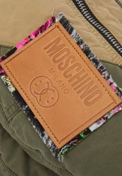 MOSCHINO PATCHWORK - Bum Bag - Fantasy Brown -MOSCHINO SHOP 0263aad7bff546658fb082fc9a4c3d7f