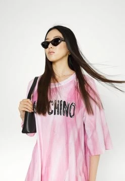 MOSCHINO UNITARD - Jersey Dress - Pink -MOSCHINO SHOP 02ea58212f1349a8a1c93760b28fe714