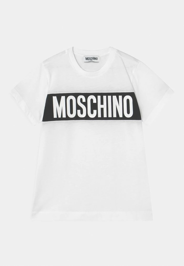 MOSCHINO ADDITION UNISEX - Print T-shirt - Optical White 1 MOSCHINO ADDITION UNISEX - Print T-shirt - Optical White