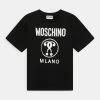 MOSCHINO MAXI TEE UNISEX - Print T-shirt - Black