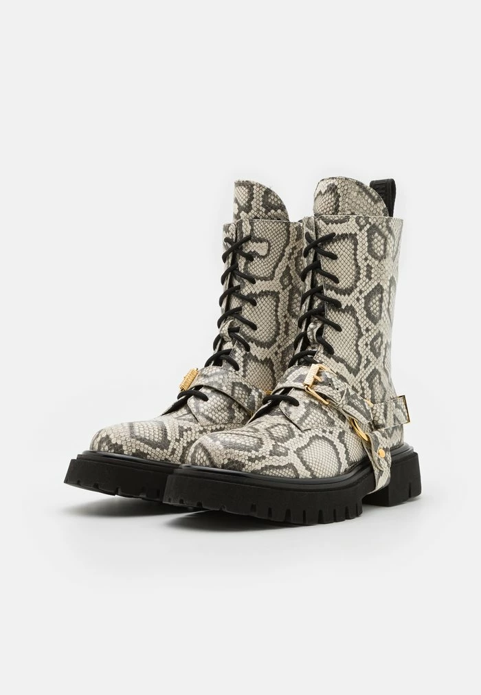 MOSCHINO Lace-up Boots - Roccia 2 MOSCHINO Lace-up Boots - Roccia - Image 2