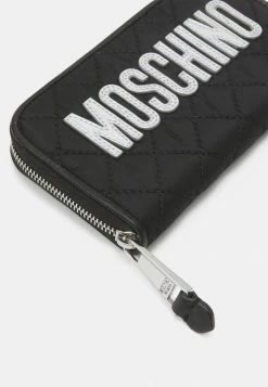 MOSCHINO PORTAFOGLIO - Wallet - Black/silver -MOSCHINO SHOP 0511be5ce1a7478791278362a9155932
