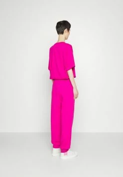 MOSCHINO DOUBLE SMILE - Tracksuit Bottoms - Fantasy Violet -MOSCHINO SHOP 05a578d54f9e4d2899b127fe096cadfe