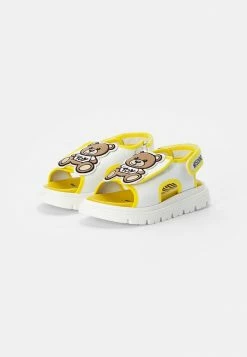 Alternative view of MOSCHINO Sandals - White/yellow