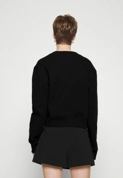 MOSCHINO INSTITUTIONAL LOGOS - Sweatshirt - Black -MOSCHINO SHOP 061817c995604943b4c248dbd8ff4ff0