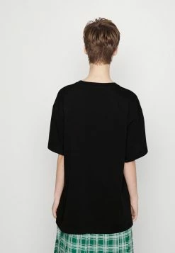 MOSCHINO INSTITUTIONAL LOGOS - Print T-shirt - Black -MOSCHINO SHOP 062b496f724141e59704696f5e6b637f