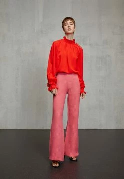 MOSCHINO TEDDY BUTTONS - Blouse - Red