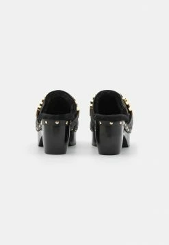 MOSCHINO Clogs - Nero -MOSCHINO SHOP 06d3bb73f5b44017a7495889736273f4