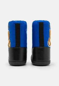 MOSCHINO MAXI FABRIC TEDDY BEAR PATCH UNISEX - Winter Boots - Bluette -MOSCHINO SHOP 0795fd0cd1a249eca1ca03af071036cc