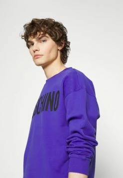 MOSCHINO Sweatshirt - Purple -MOSCHINO SHOP 079aded8181d4f7682af74bb732181b7