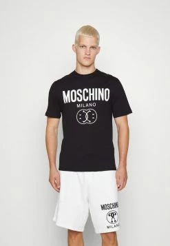 MOSCHINO Print T-shirt - Black -MOSCHINO SHOP 07da36f2357e469eacc81860275fa42d