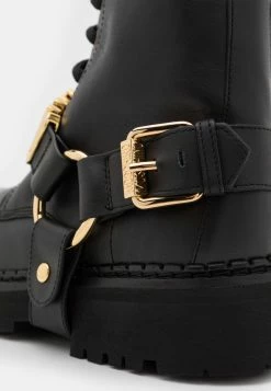 MOSCHINO Lace-up Ankle Boots - Nero -MOSCHINO SHOP 090ebaef9cb543a1a34d8de0d597d468