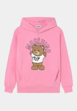 MOSCHINO HOODED ADDITION UNISEX - Sweatshirt - Sweet Pink