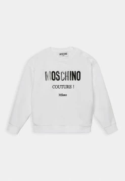MOSCHINO ADDITION UNISEX - Sweatshirt - Optical White