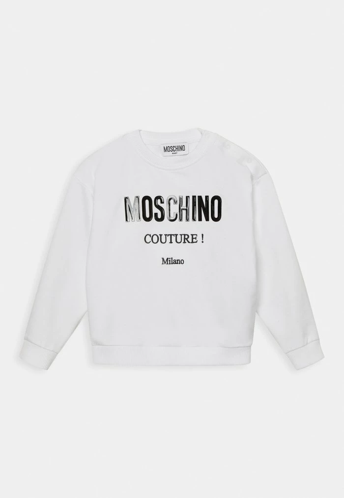 MOSCHINO ADDITION UNISEX - Sweatshirt - Optical White 1 MOSCHINO ADDITION UNISEX - Sweatshirt - Optical White