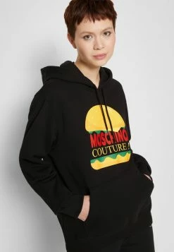 MOSCHINO DINER GROUP - Sweatshirt - Black -MOSCHINO SHOP 09862dbd51d248ff87060d05a08daf23