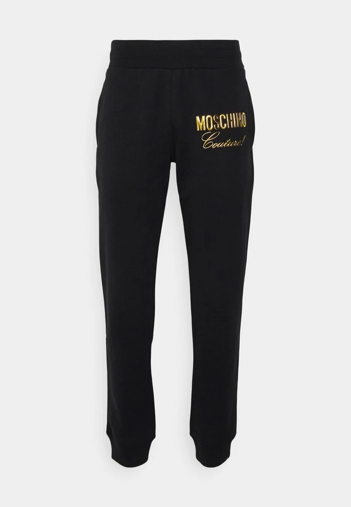 MOSCHINO INSTITUTIONAL LOGOS - Tracksuit Bottoms - Fantasy Black 4 MOSCHINO INSTITUTIONAL LOGOS - Tracksuit Bottoms - Fantasy Black - Image 4