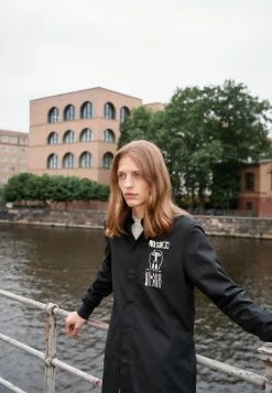 MOSCHINO BLOUSE - Shirt - Fantasy Black 11 MOSCHINO BLOUSE - Shirt - Fantasy Black -MOSCHINO SHOP 09e03a71775b4bab8ade2f3592b42777