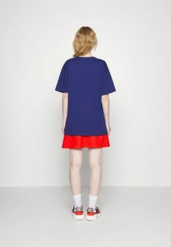 MOSCHINO Print T-shirt - Blue -MOSCHINO SHOP 0a2c384b4dca48cf801c028f1b6c66da