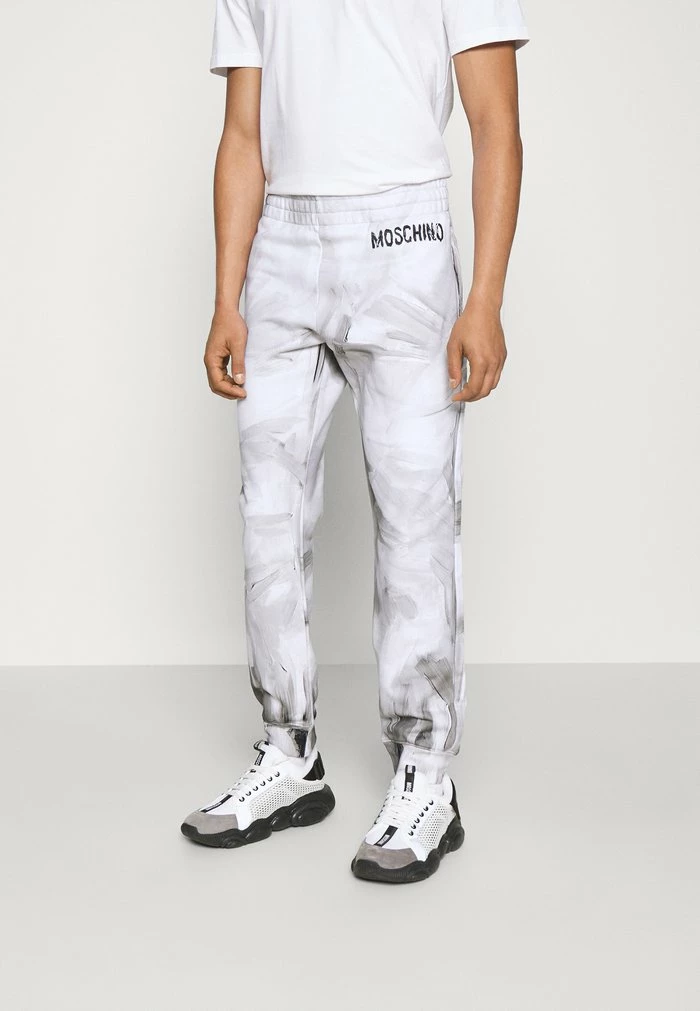 MOSCHINO TROUSERS - Tracksuit Bottoms - Grey 1 MOSCHINO TROUSERS - Tracksuit Bottoms - Grey