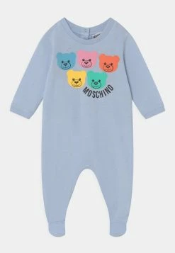 MOSCHINO BABYGROW WITH GIFT BOX - Sleep Suit - Bluebell