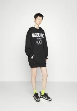 MOSCHINO DOUBLE SMILE - Day Dress - Fantasy Black -MOSCHINO SHOP 0ceaa9b32d6248288f98fb63542b0f44