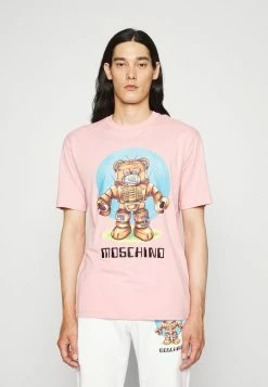 MOSCHINO Print T-shirt - Fantasy Pink -MOSCHINO SHOP 0e0fe573cece4d579d80538caa693ac6
