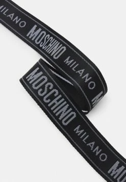 MOSCHINO UNISEX - Across Body Bag - Fantasy White -MOSCHINO SHOP 0e718bd3a3d5431c95a0ededa602967c
