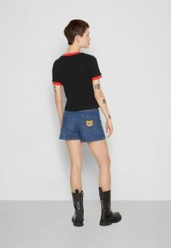 MOSCHINO DINER GROUP - Print T-shirt - Black -MOSCHINO SHOP 0e90b0a8cd994f258d55c6765ea7ff3f