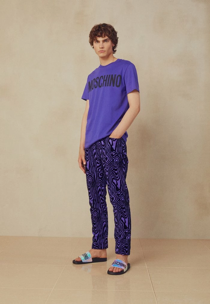 MOSCHINO TROUSERS - Trousers - Fantasy Blue 1 MOSCHINO TROUSERS - Trousers - Fantasy Blue