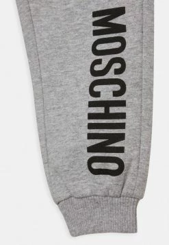 MOSCHINO UNISEX - Tracksuit Bottoms - Melange Grey -MOSCHINO SHOP 10b701f193544858be2c215689473f87