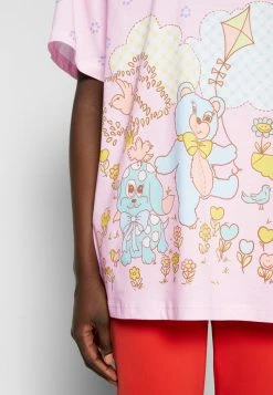 MOSCHINO BABY BLANKET PLACED - Print T-shirt - Pink -MOSCHINO SHOP 10cb94c472dc43178a90ca3ad3c4e029