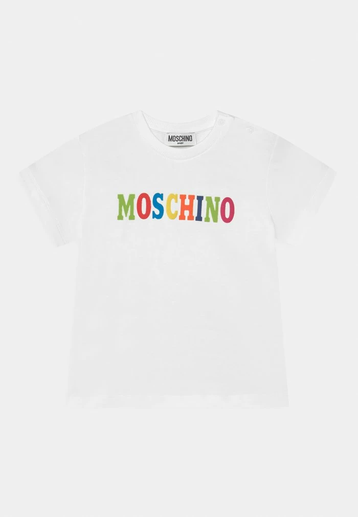 MOSCHINO ADDITION UNISEX - Print T-shirt - Optical White 1 MOSCHINO ADDITION UNISEX - Print T-shirt - Optical White