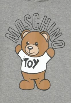 MOSCHINO HOODED ADDITION UNISEX - Sweatshirt - Melange Grey -MOSCHINO SHOP 1170207b23fe47e9aacc0fd4f2f57977