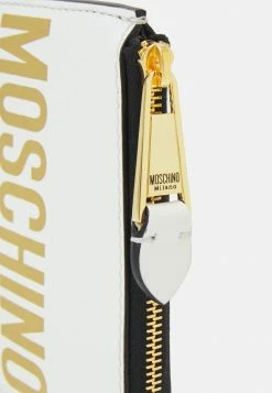MOSCHINO WALLET - Wallet - White -MOSCHINO SHOP 11ce7aefca9949f7a2e90f6a3ce463d6