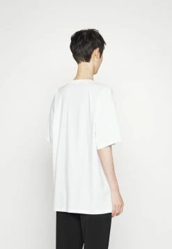 MOSCHINO DOUBLE QUESTION MARK - Print T-shirt - Fantasy White -MOSCHINO SHOP 11ced8c00167473998f9f5ae579700d9