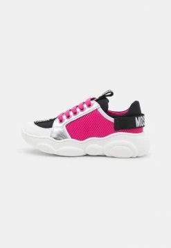 MOSCHINO Trainers - White/fuxia