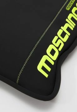 MOSCHINO LOGO GROUP UNISEX - Across Body Bag - Black -MOSCHINO SHOP 13cf27771a4d42ddb3d51e96697e155d