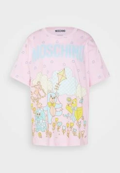 MOSCHINO BABY BLANKET PLACED - Print T-shirt - Pink -MOSCHINO SHOP 143f4463ceba43ddbaa53bc3cd2a7fca