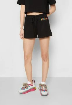MOSCHINO LOGO - Shorts - Black 9 MOSCHINO LOGO - Shorts - Black -MOSCHINO SHOP 15619a50439b4b8cbcce4854b229ecc1
