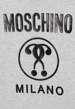 MOSCHINO HOODED UNISEX - Sweatshirt - Grey -MOSCHINO SHOP 164115f1f8c246e88c74daf5000f3303