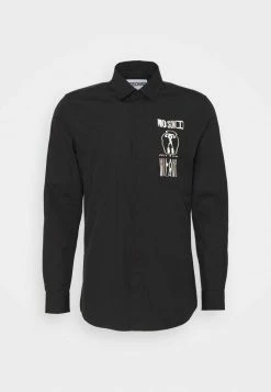 MOSCHINO BLOUSE - Shirt - Fantasy Black 16 MOSCHINO BLOUSE - Shirt - Fantasy Black -MOSCHINO SHOP 17b68af76ca948a1a875832949d52fcd
