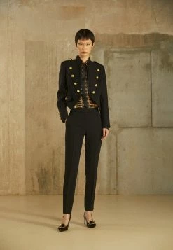 MOSCHINO COLOR BLOCK - Light Jacket - Black